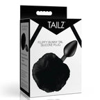 Tailz Fluffy Bunny Tail Silicone Plug
