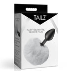 Tailz Fluffy Bunny Tail Silicone Plug