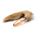 Tailz® Fox Tail Anal Plug - Brown - Butt