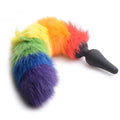 Tailz® Rainbow Tail Anal Plug - Butt