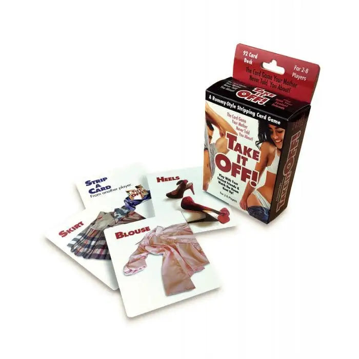 Take it Off! ™ - A Rummy - Style Stripping Card Game - Rolik®