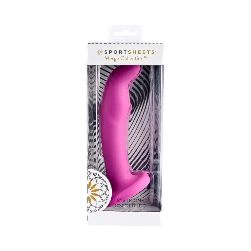 Tana 8’’ Silicone G Spot Dildo - Pink