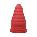 Cone Ripple Plug Red Butt