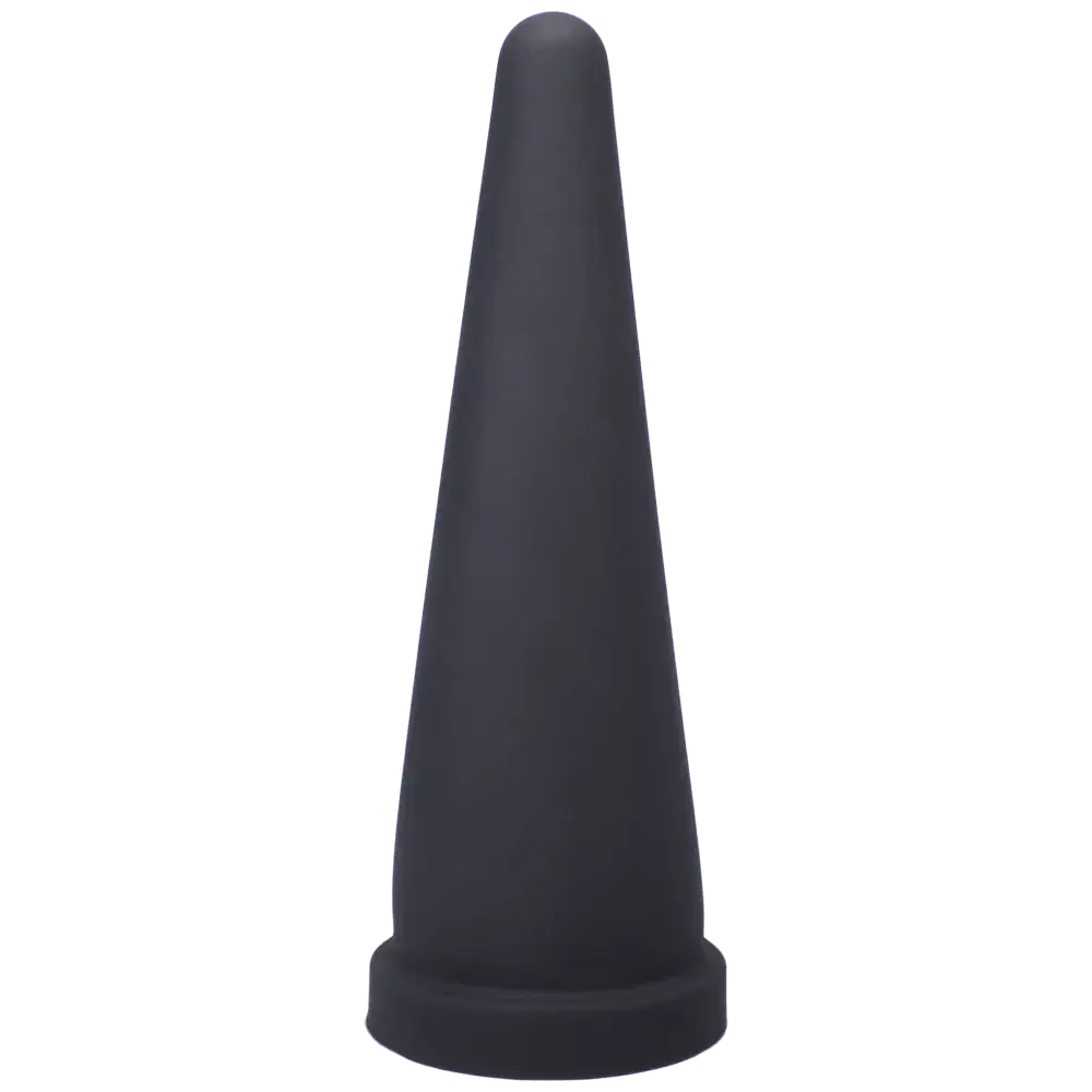 Cone Dildo Black / Large