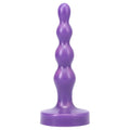 Tantus® Tantus Ripple Small Anal Beads Plug | Beginner Butt | Platinum Silicone Purple