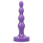 Tantus® Tantus Ripple Small Anal Beads Plug | Beginner Butt | Platinum Silicone Purple