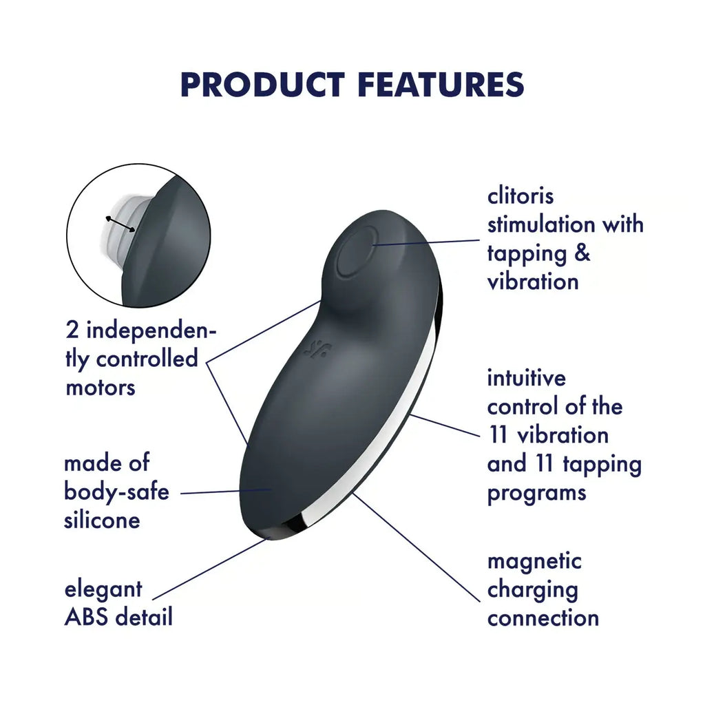 Tap & Climax 2 Tapping Lay - On Vibrator