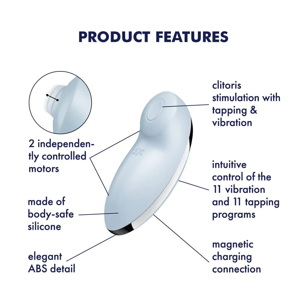 Tap & Climax 2 Tapping Lay - On Vibrator