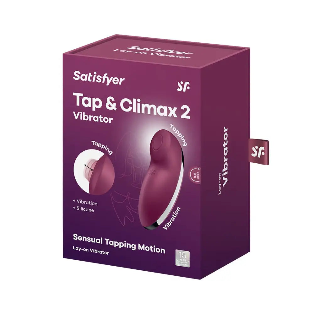 Tap & Climax 2 Tapping Lay - On Vibrator