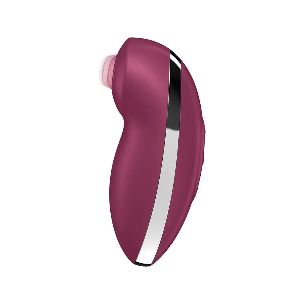 Tap & Climax 2 Tapping Lay - On Vibrator - Burgundy