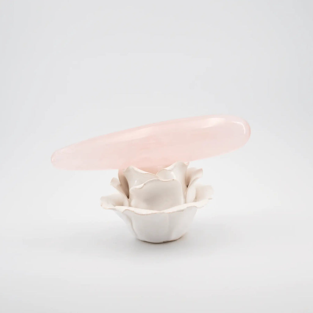 Taperella R Rose Quartz Wand / 7’’ Dildo