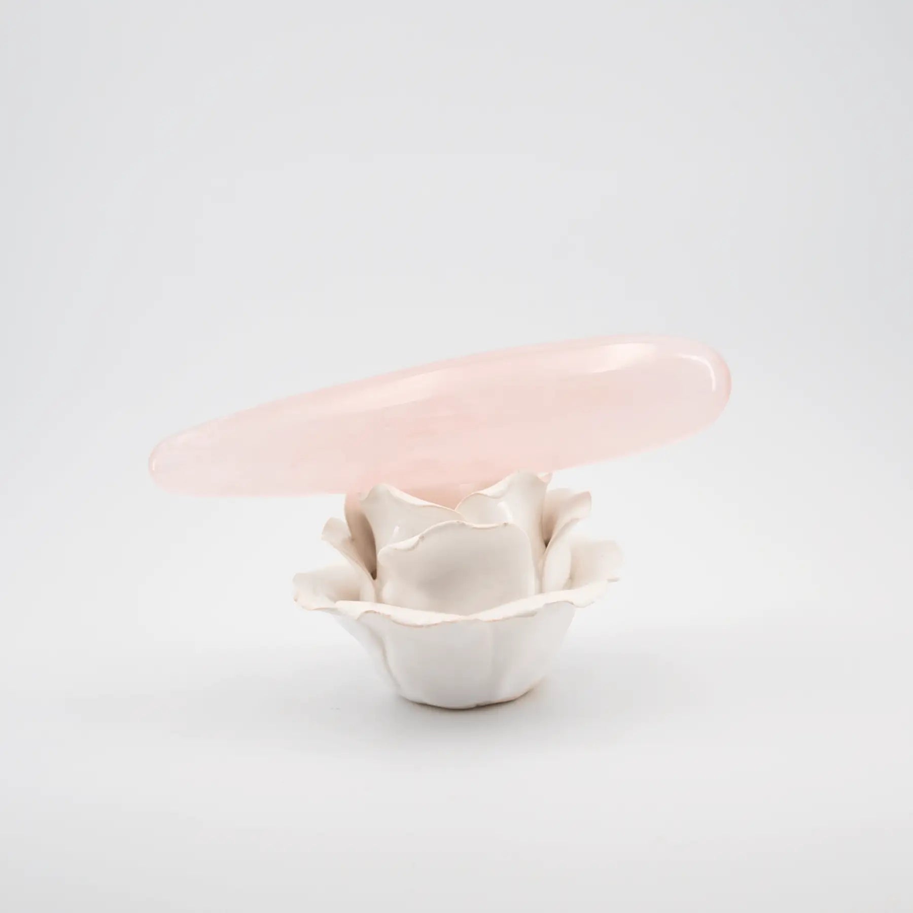 Taperella R Rose Quartz Wand / 7’’ Dildo