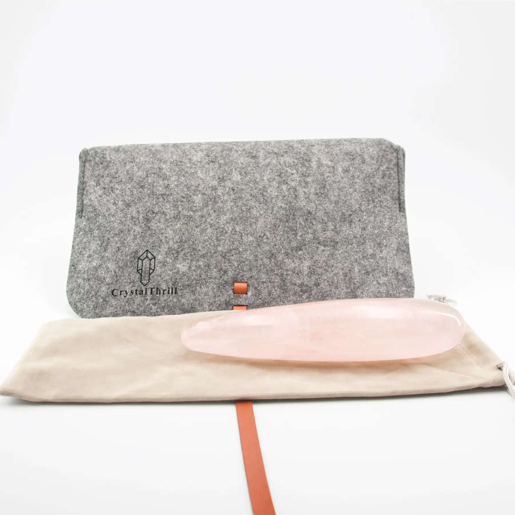 Taperella R Rose Quartz Wand / 7’’ Dildo