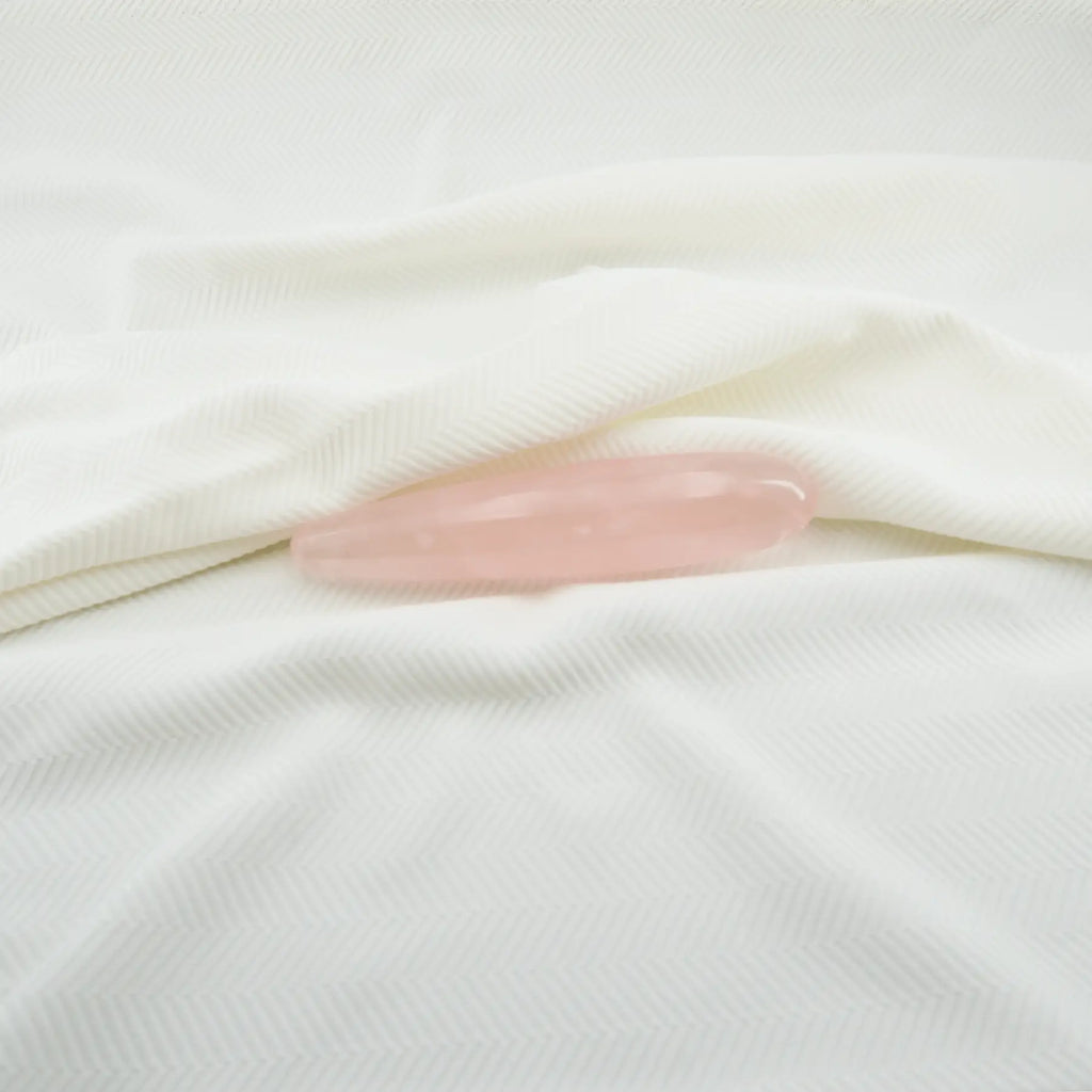 Taperella R Rose Quartz Wand / 7’’ Dildo