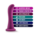 Blush Novelties® Temptasia Bellatrix G Spot & Prostate Dildo Rolik®