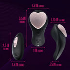 Temptasia Heartbeat Panty Vibrator With Remote - Rolik®