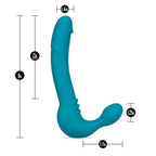 Temptasia Luna Strapless Silicone Dildo - Rolik®