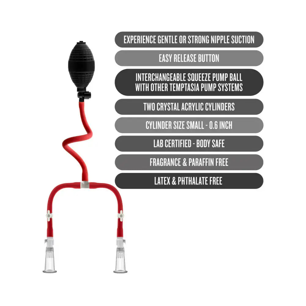 Temptasia Nipple Squeeze Pump System - Rolik®