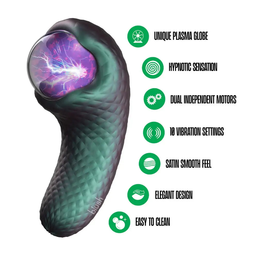 Blush® Temptasia® Enchanted Serpent Dual Ended Vibrator - Rolik®