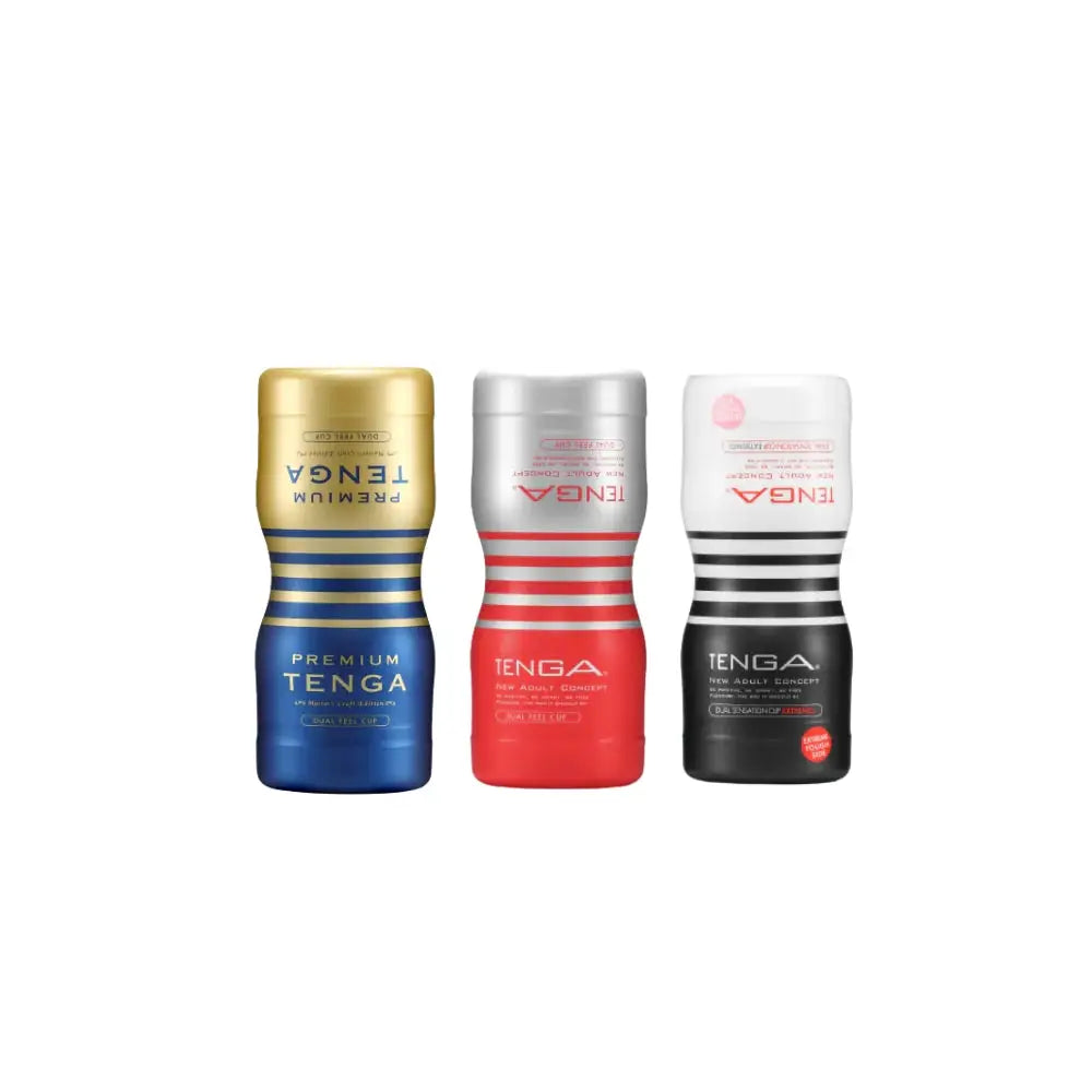 Dual Sensation Cup Disposable Masturbator