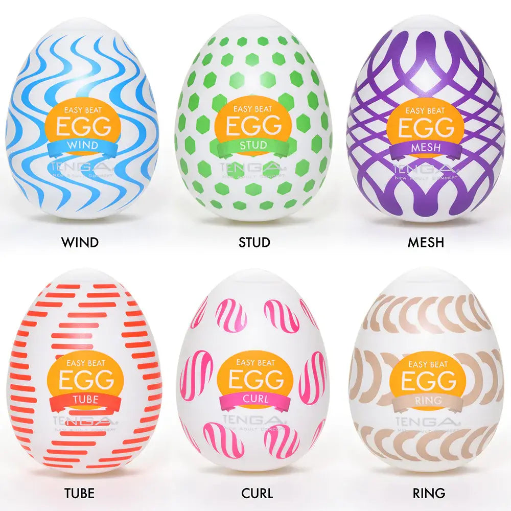 Egg Disposable Masturbators 6 - Pack - Wonder Set - Masturbator
