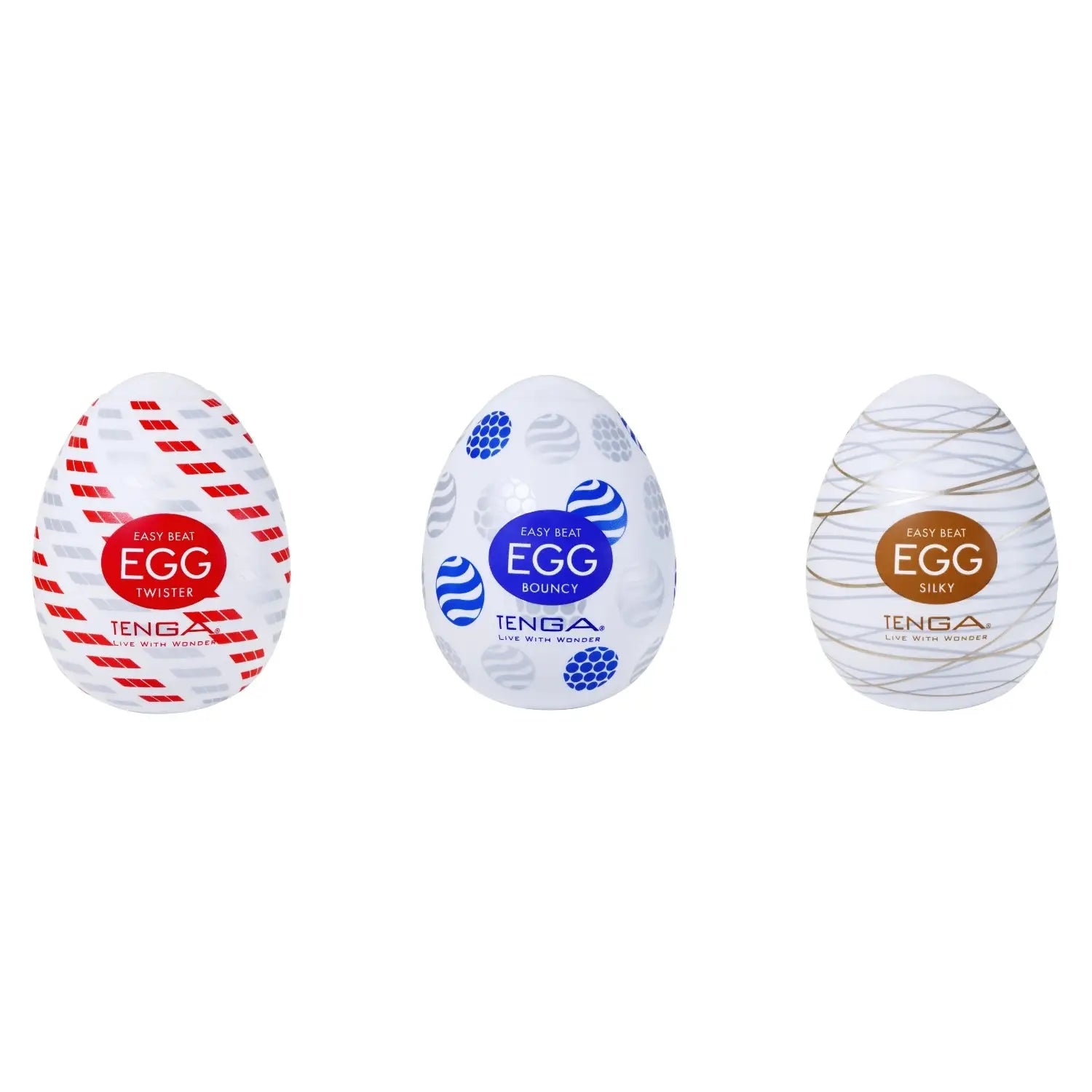 Tenga® Tenga Egg Standard 3-Pack Pack II