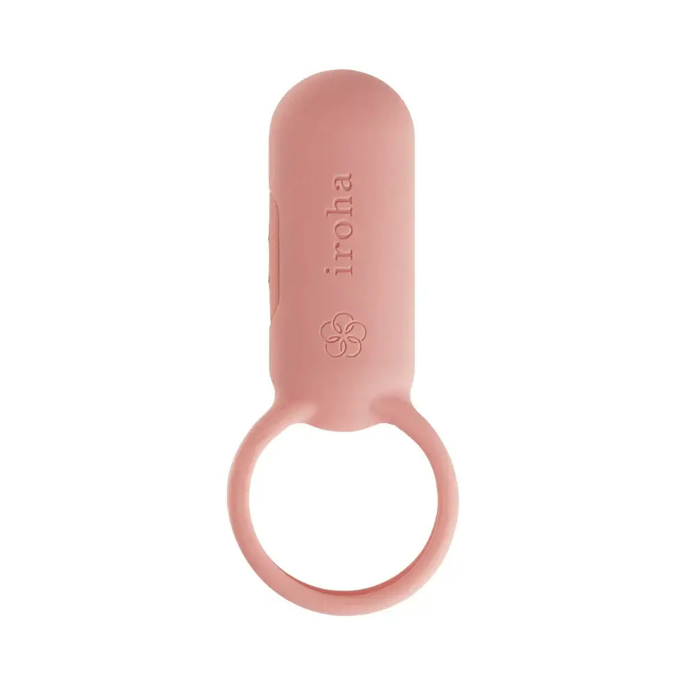 Tenga® iroha paiRING Vibrating C-Ring | Couples Vibrator with Charging Case Coral