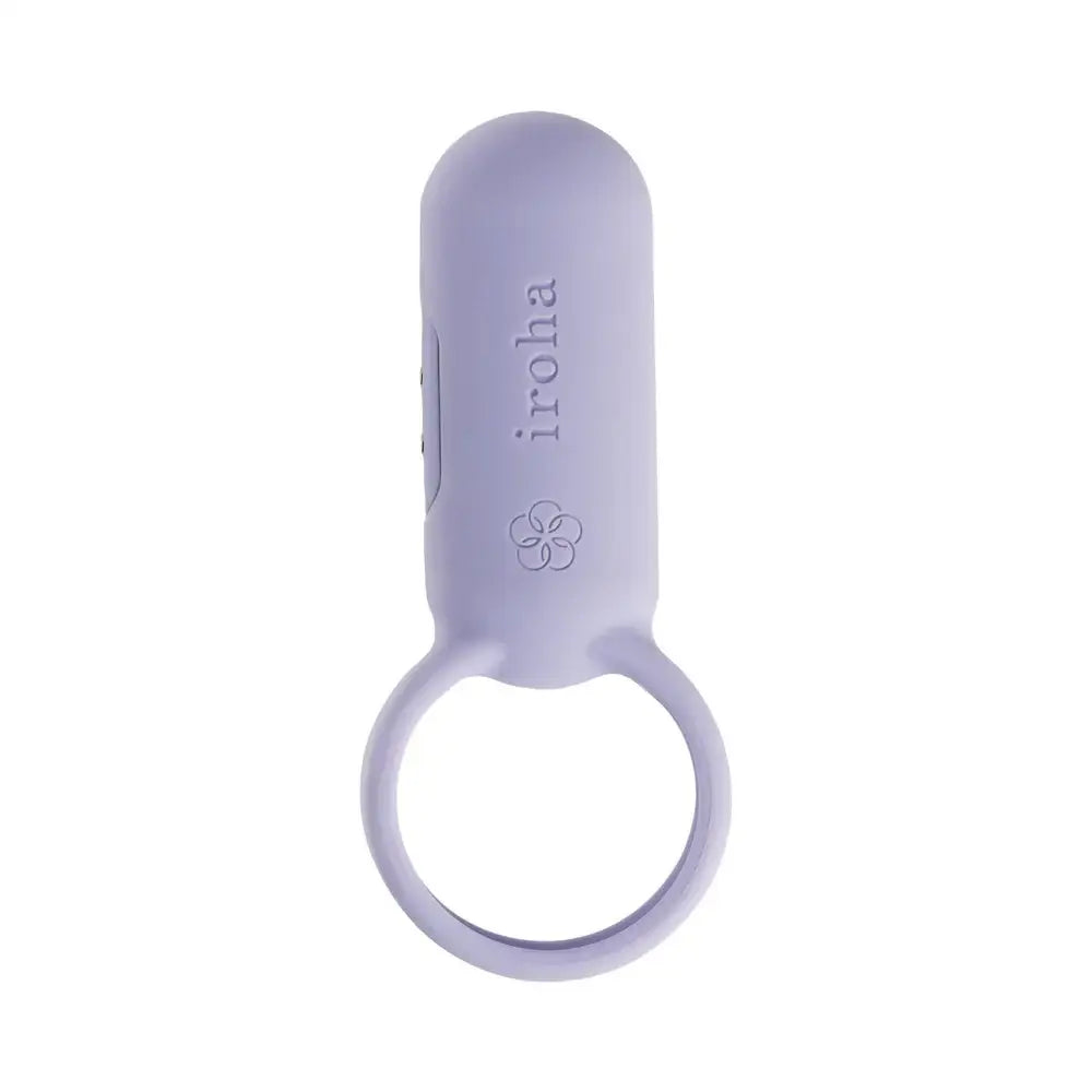Tenga® iroha paiRING Vibrating C-Ring | Couples Vibrator with Charging Case Periwinkle