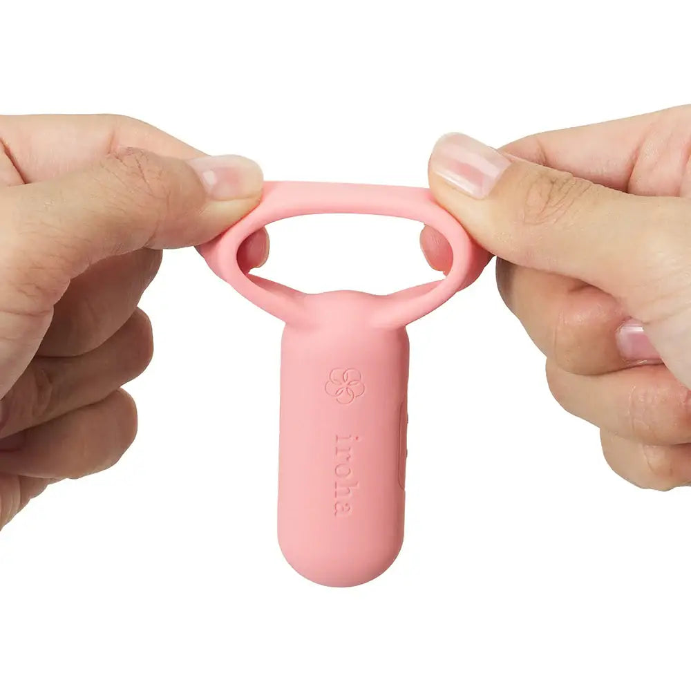Tenga® iroha paiRING Vibrating C-Ring | Couples Vibrator with Charging Case