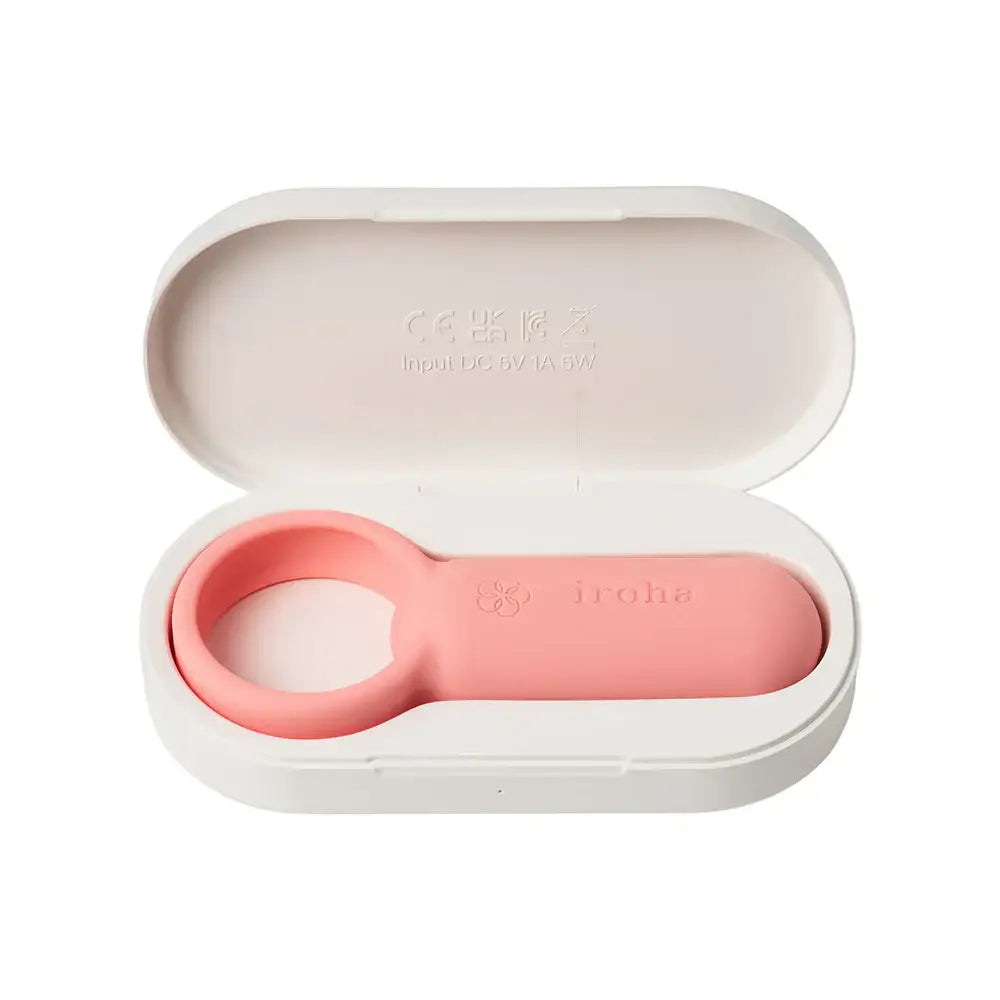 Tenga® iroha paiRING Vibrating C-Ring | Couples Vibrator with Charging Case