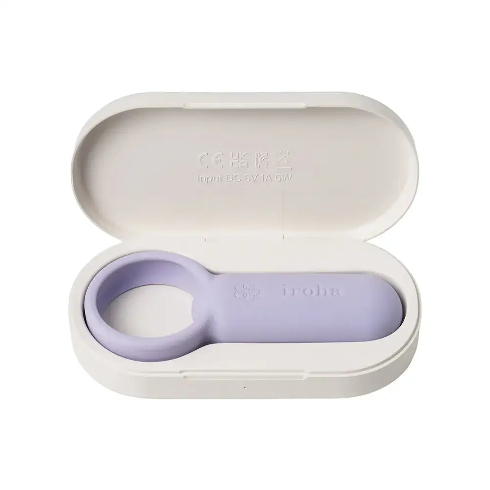 Tenga® iroha paiRING Vibrating C-Ring | Couples Vibrator with Charging Case