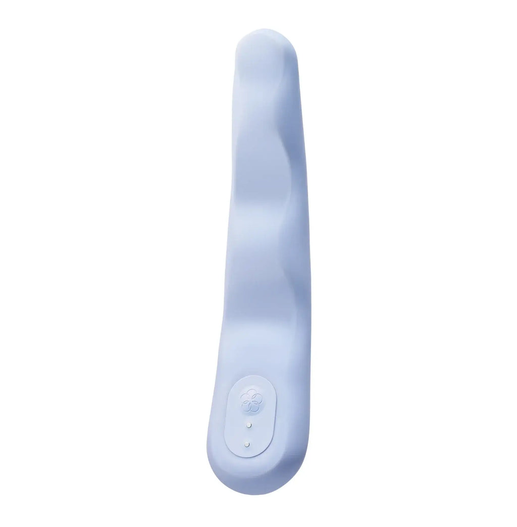 Tenga® iroha tsuki Minamo Vibrator – Wave-Shaped G-Spot & Clitoral Vibe 8 Modes Sky Blue