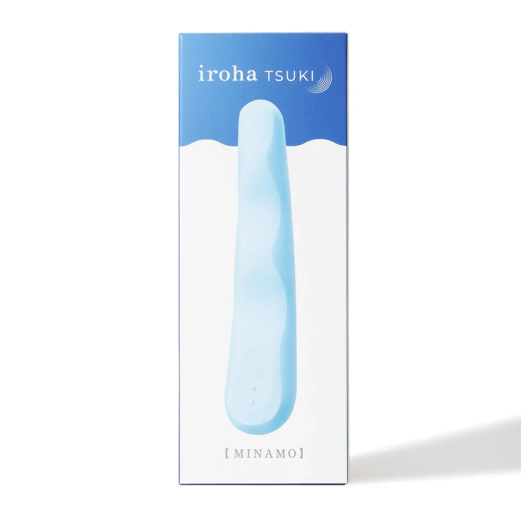 Tenga® iroha tsuki Minamo Vibrator – Wave-Shaped G-Spot & Clitoral Vibe 8 Modes