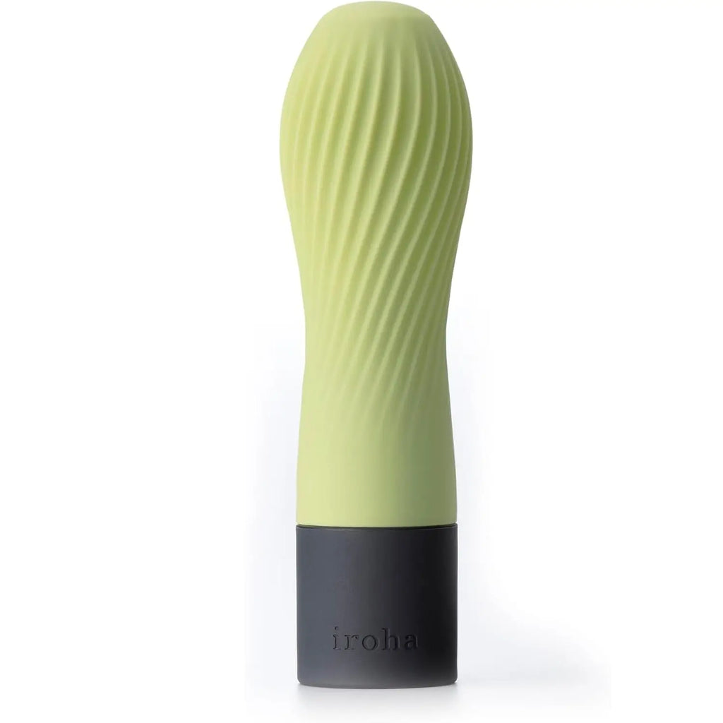 Tenga® Iroha Zen Vibrator – Soft-Touch Silicone Clitoral Vibe Green