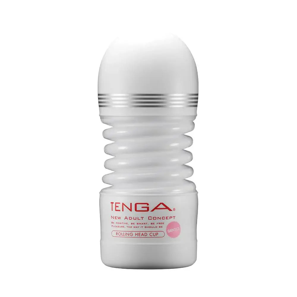 Rolling Head Cup Disposable Masturbator - Gentle