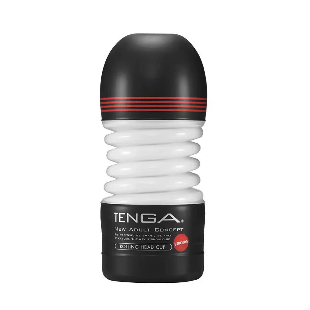 Rolling Head Cup Disposable Masturbator - Strong