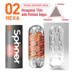 Tenga® Spinner Reusable Masturbators - Rolik®