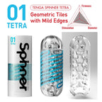 Tenga® Spinner Reusable Masturbators - Rolik®