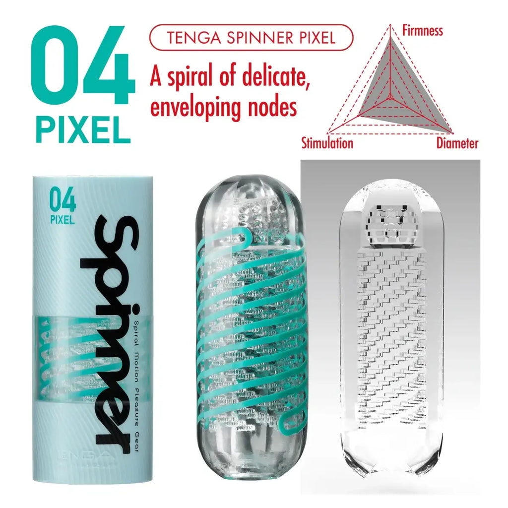 Tenga® Spinner Reusable Masturbators - Rolik®