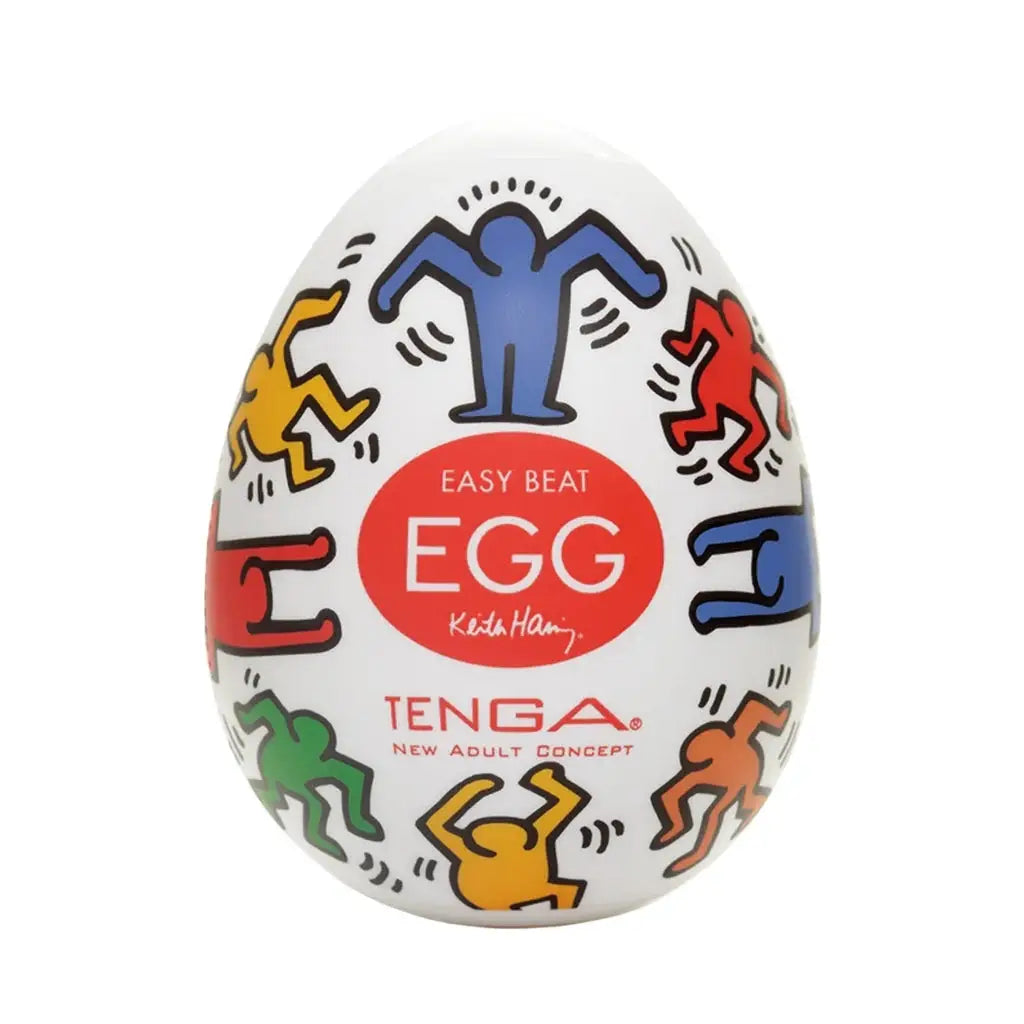 Tenga® Tenga Egg Single-Use Disposable Masturbator – 30+ Styles Keith Haring Dance