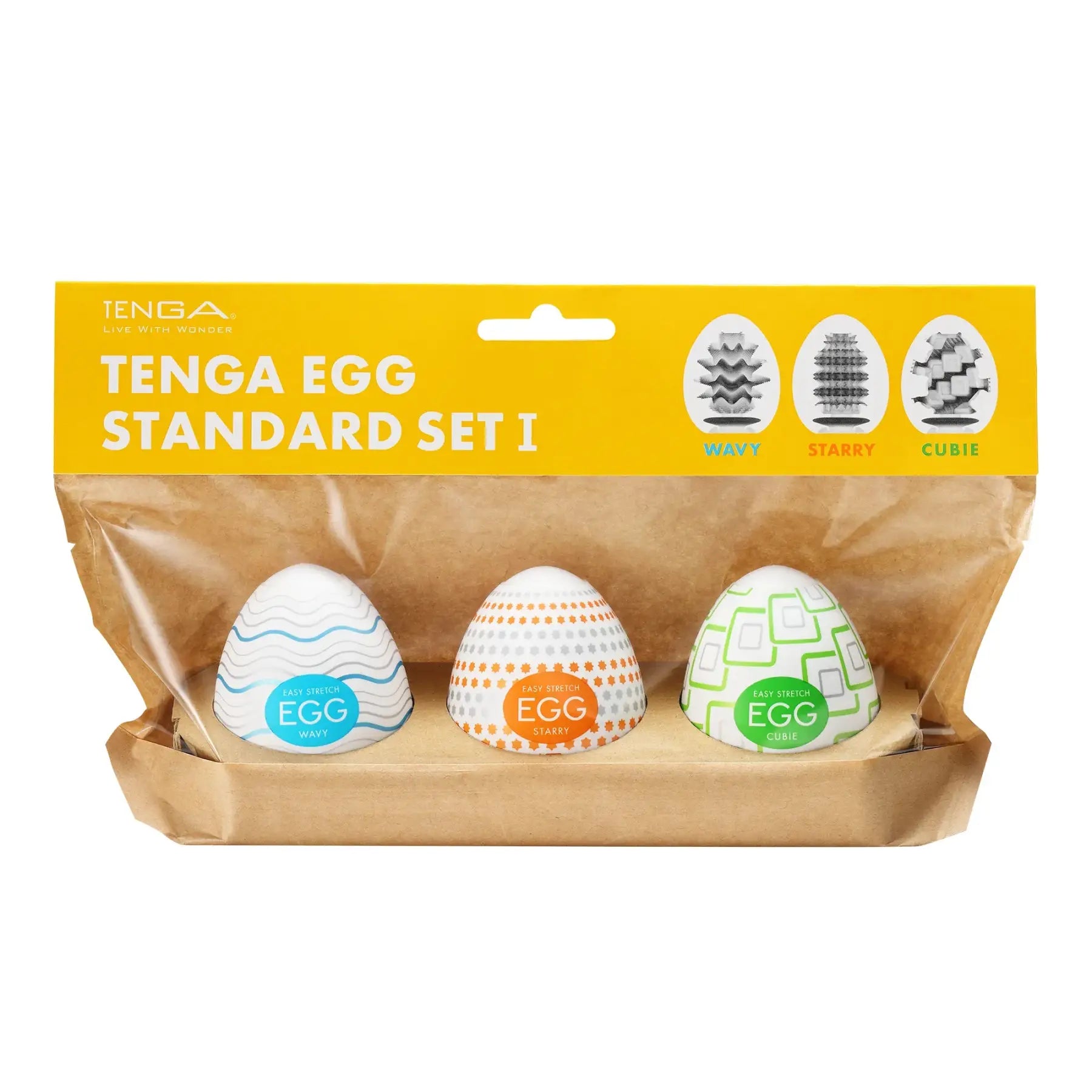 Tenga® Tenga Egg Standard 3-Pack