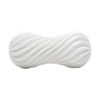 Tenga® Tenga Flex – Spiral Spin & Twist Reusable Masturbator 4-Chamber Texture White