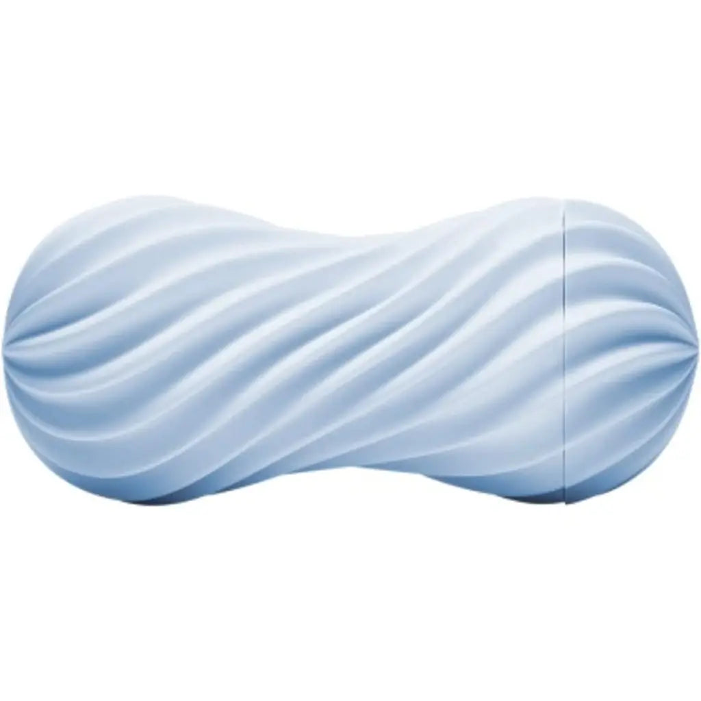 Tenga® Tenga Flex – Spiral Spin & Twist Reusable Masturbator 4-Chamber Texture Sky Blue