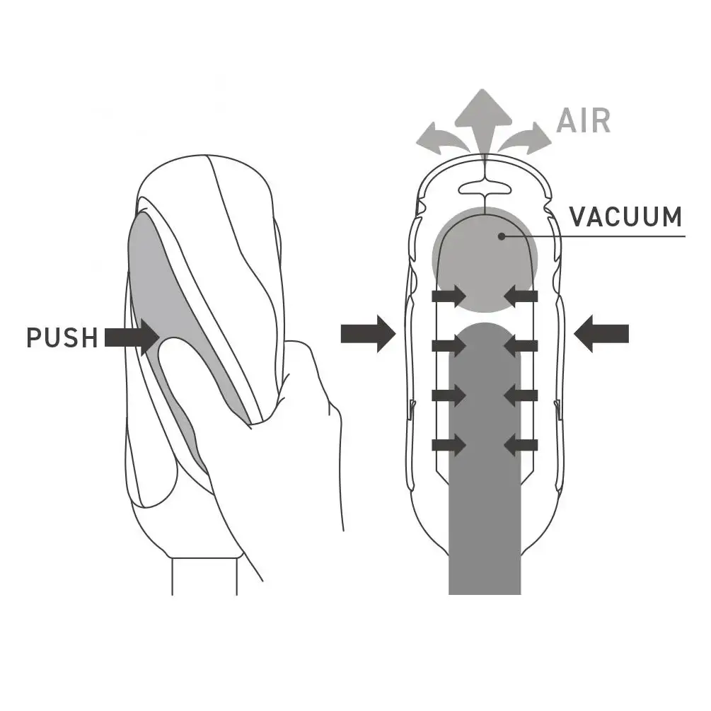 Tenga® TENGA FLIP 360 Masturbator – 360° Pressure Pads Reusable Flip-Open Design