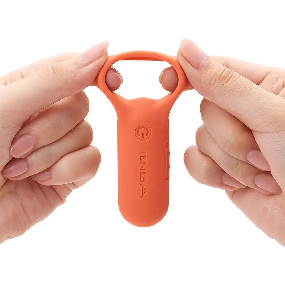 Tenga® TENGA paiRING+ Vibrating C-Ring | Couples Vibrator with Charging Case