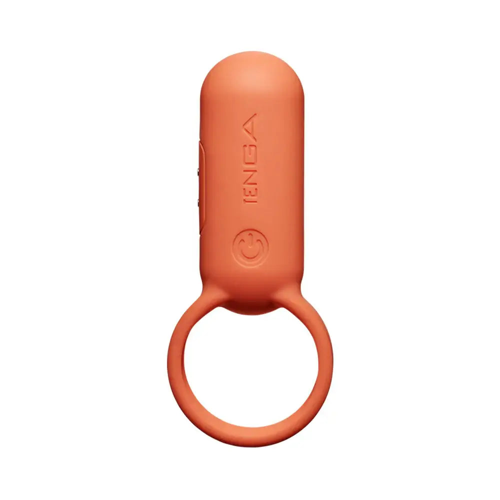 Tenga® TENGA paiRING Vibrating C-Ring | Couples Vibrator with Charging Case Orange