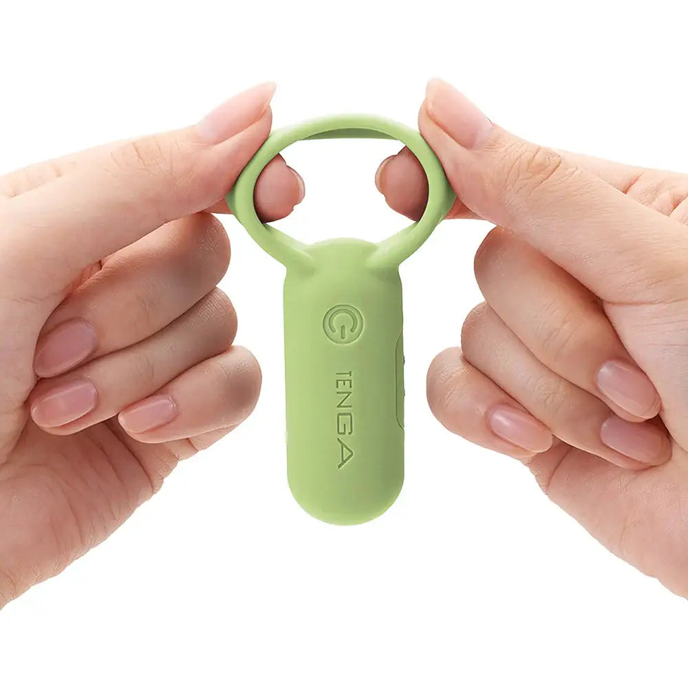 Tenga® TENGA paiRING Vibrating C-Ring | Couples Vibrator with Charging Case