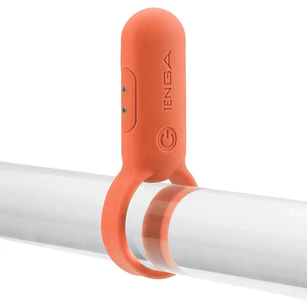 Tenga® TENGA paiRING Vibrating C-Ring | Couples Vibrator with Charging Case