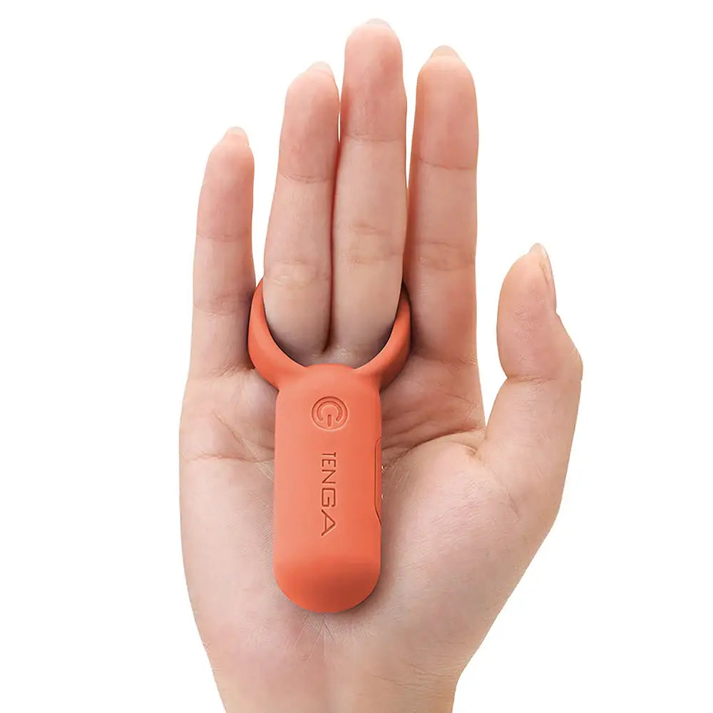 Tenga® TENGA paiRING Vibrating C-Ring | Couples Vibrator with Charging Case