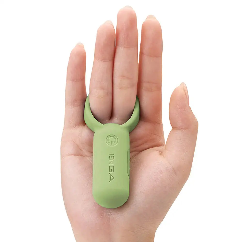 Tenga® TENGA paiRING Vibrating C-Ring | Couples Vibrator with Charging Case